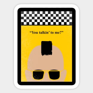 Taxi Driver Mr Travis Sticker